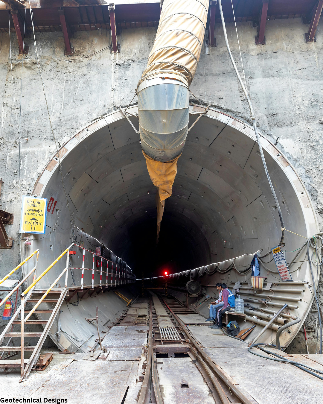Tunnel Lining Design — geotechnical service illustration