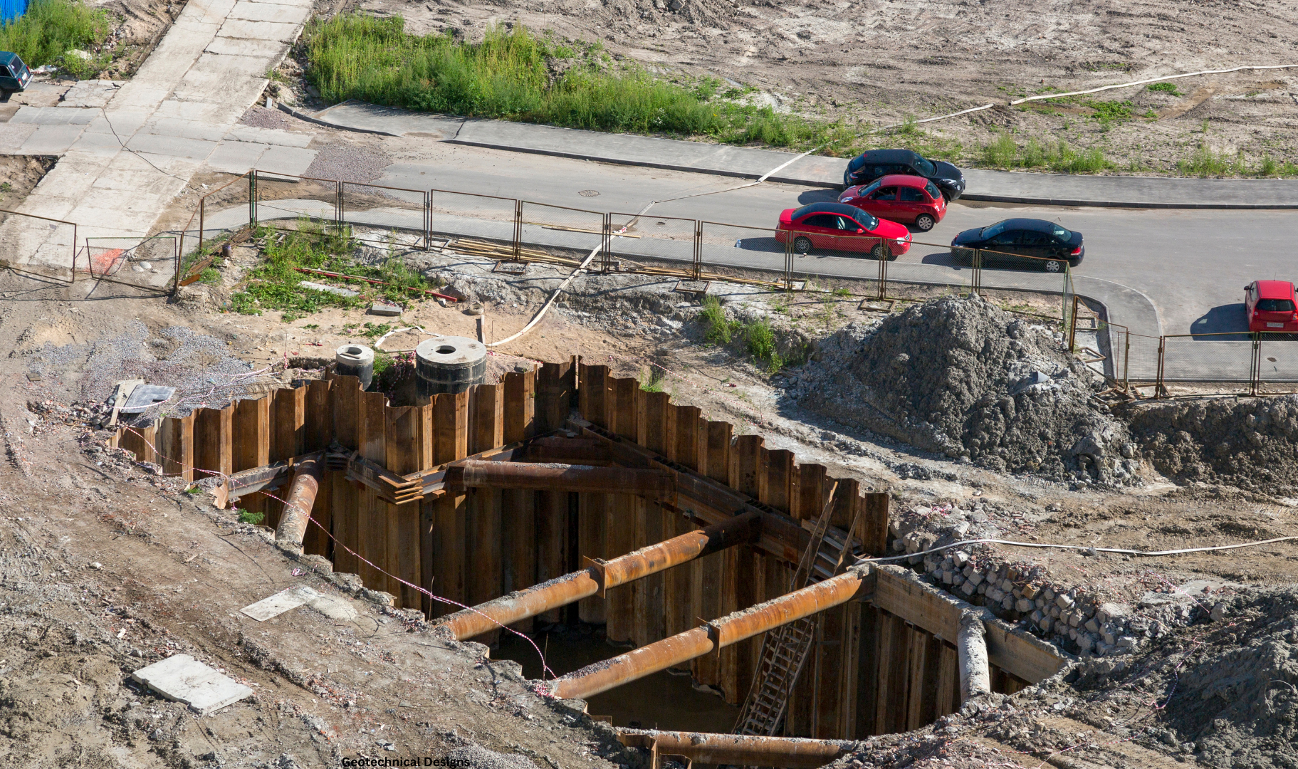 Deep Excavation — geotechnical service illustration
